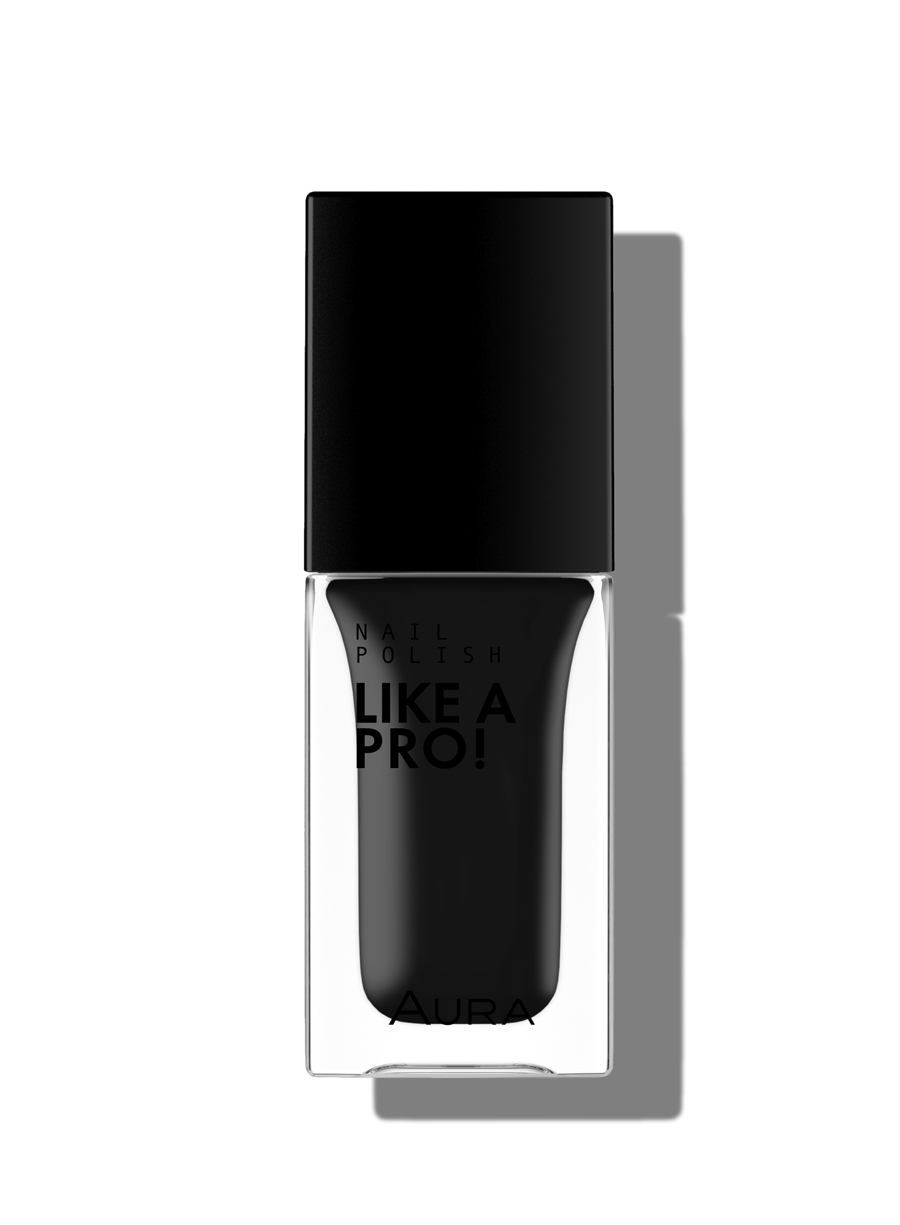 Nail Polish Like a PRO! 120 Ultra Black 