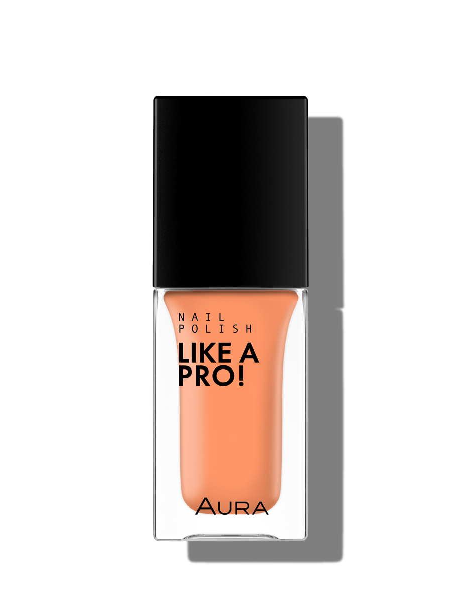 Nail Polish Like a PRO! 140 Papaya Orange 