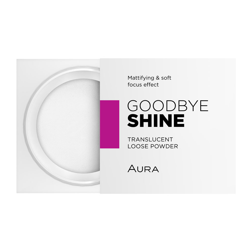 Mattifying translucent loose powder GOODBYE SHINE 