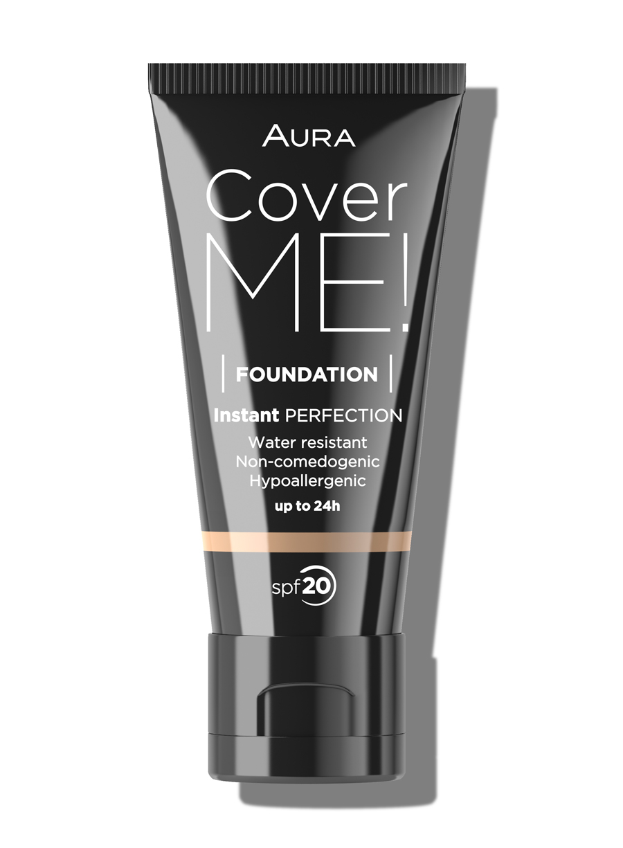 Liquid foundation COVER ME! 104 Beige