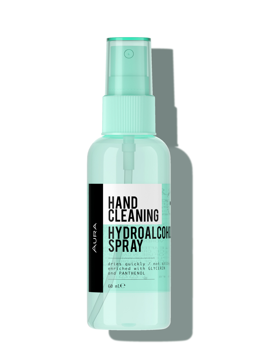 HAND CLEANING HYDROALCOHOLIC SPRAY