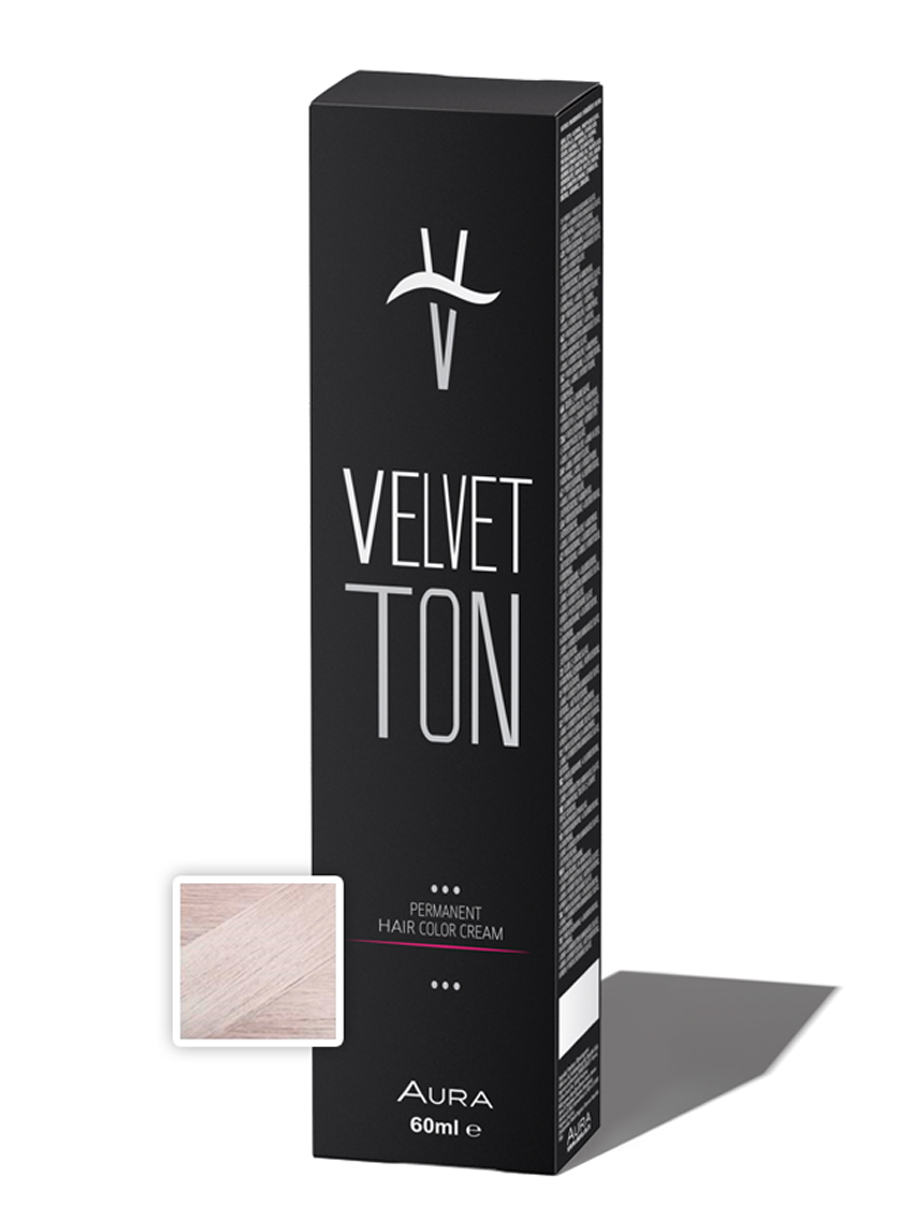 Hair color VELVET TON 902  Ultra light irise blonde 