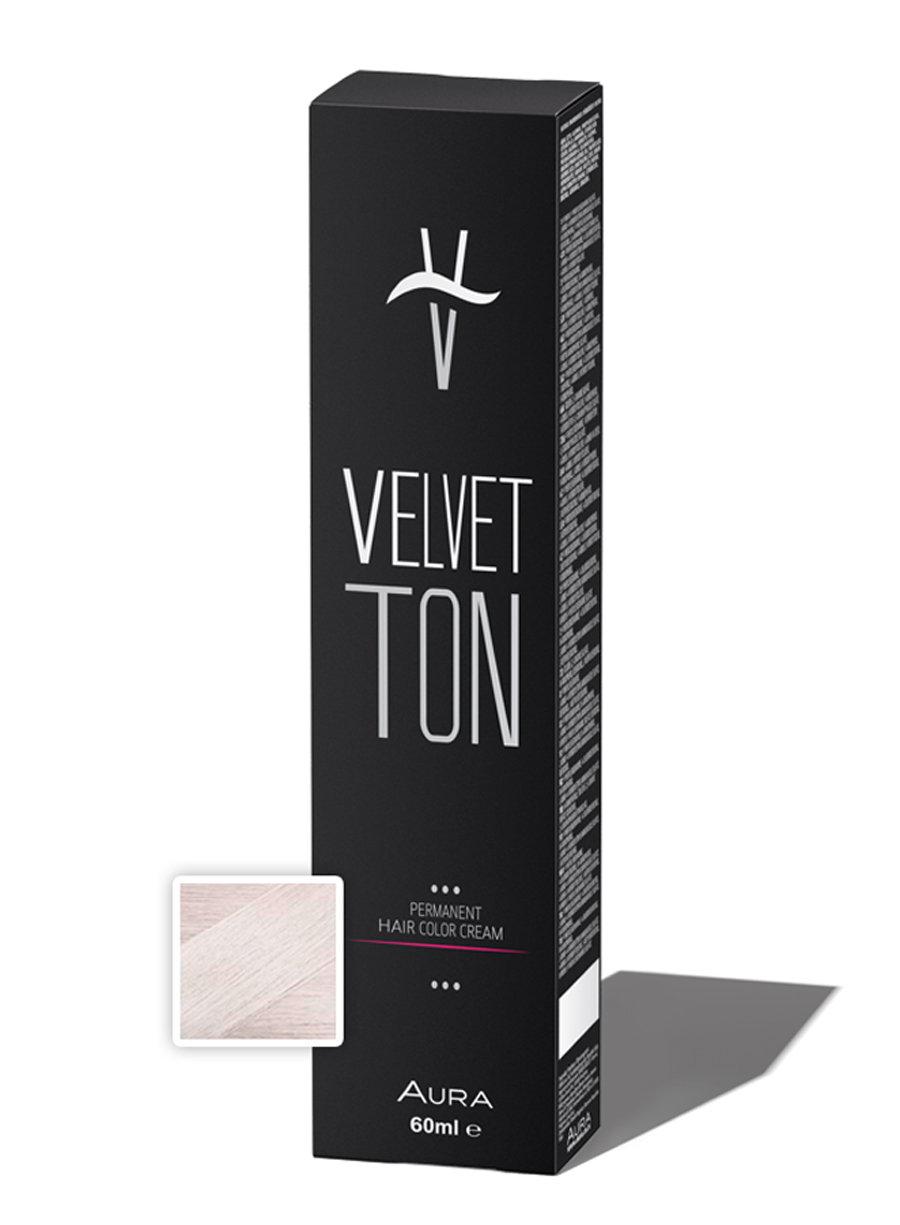 Hair color VELVET TON 90.01  Silver Blonde 