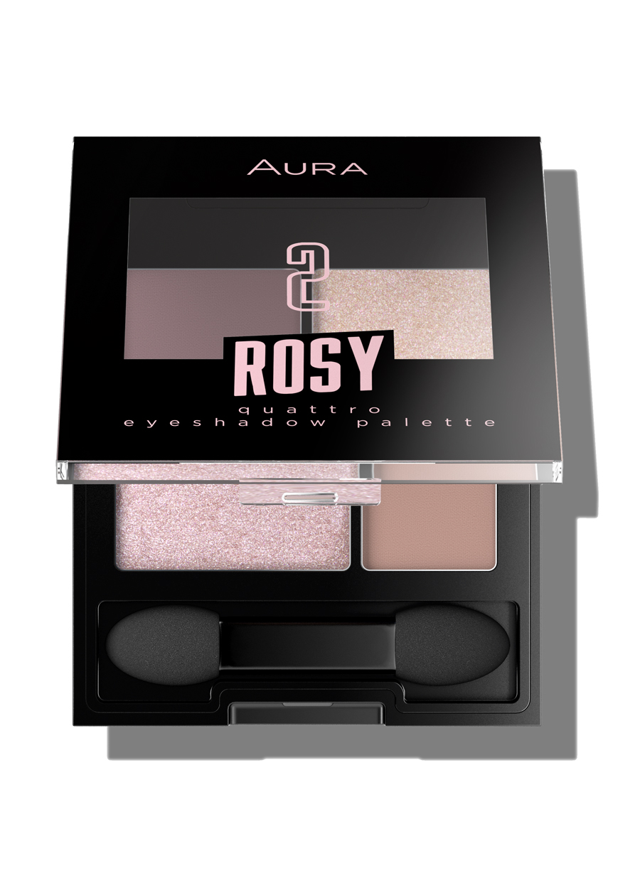 Eyeshadow palette 4/1 Rosy 