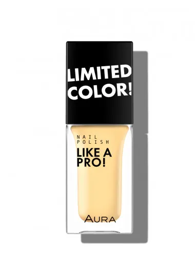 Nail Polish Like a PRO!176 BUTTER YELLOW 