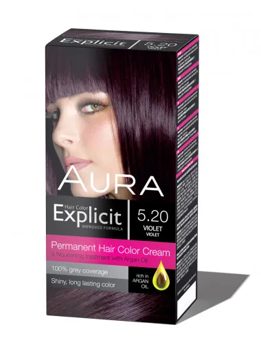 Explicit hair colour 5.20 Violet 