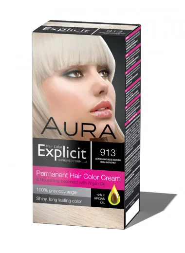 Explicit hair colour 913 Ultra light beige 